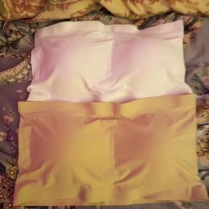 2 piece strapless padded bra